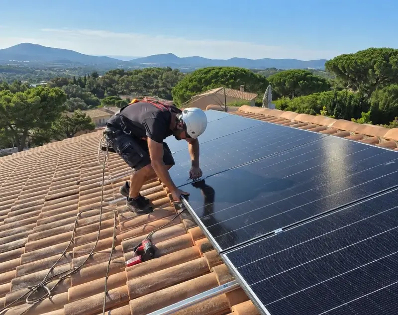 Installateur panneaux solaires Saint-Guyomard — pose photovoltaïque sur toiture