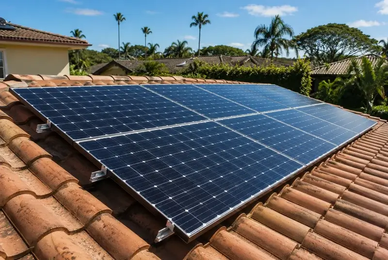 Installation de panneaux solaires à Saint-Guyomard